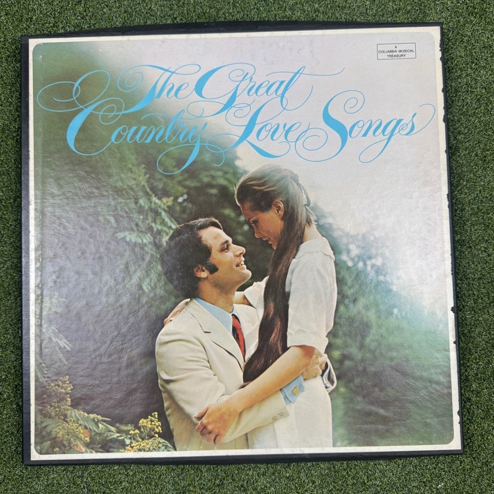 Vintage Columbia Musical Treasury Great Country Love Songs 4LP Box Set